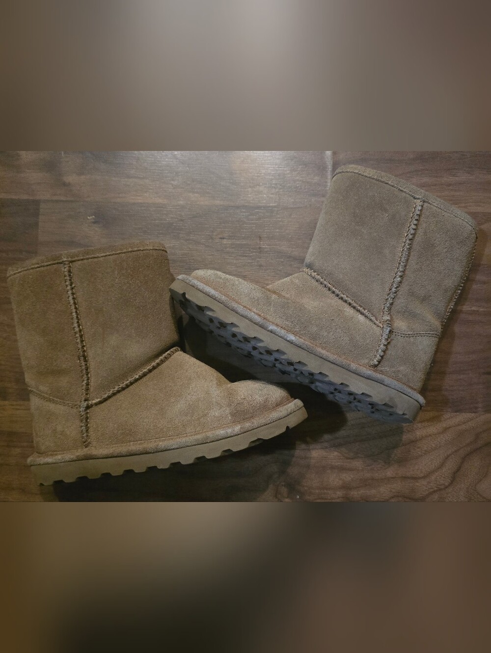 BearPaw Kids Brown Suede Winter Boots Size 1